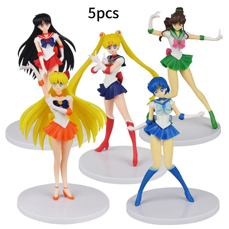 Figura 17cm girl Kawaii Ornaments Sailor Moon 17cm · Decoración Setup Gamer y Escr...