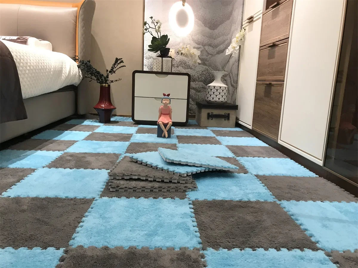 Alfombra Decorativa Soft Floor Mat Stain 30cm · Decoración Setup Gamer y Escritorio