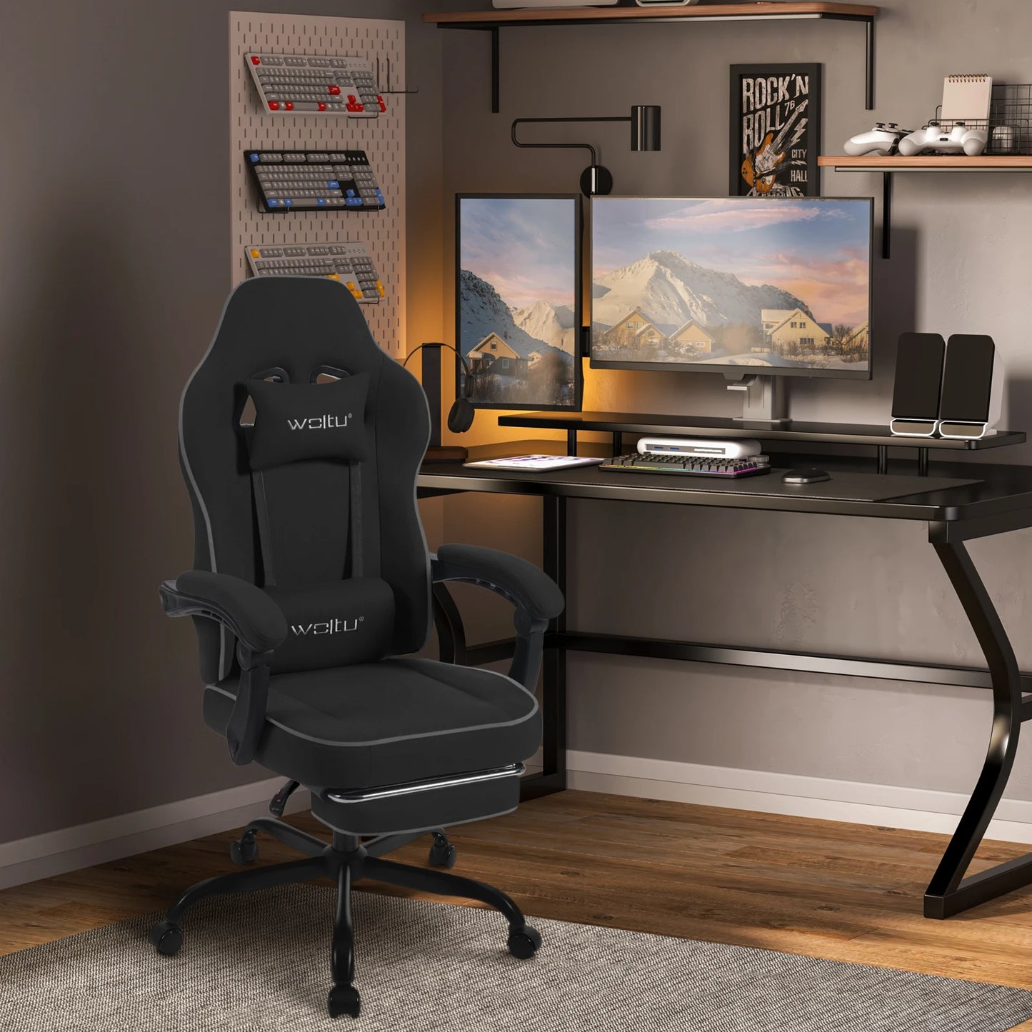 Silla Gaming WOLTU 49.5 cm · Setup Gamer