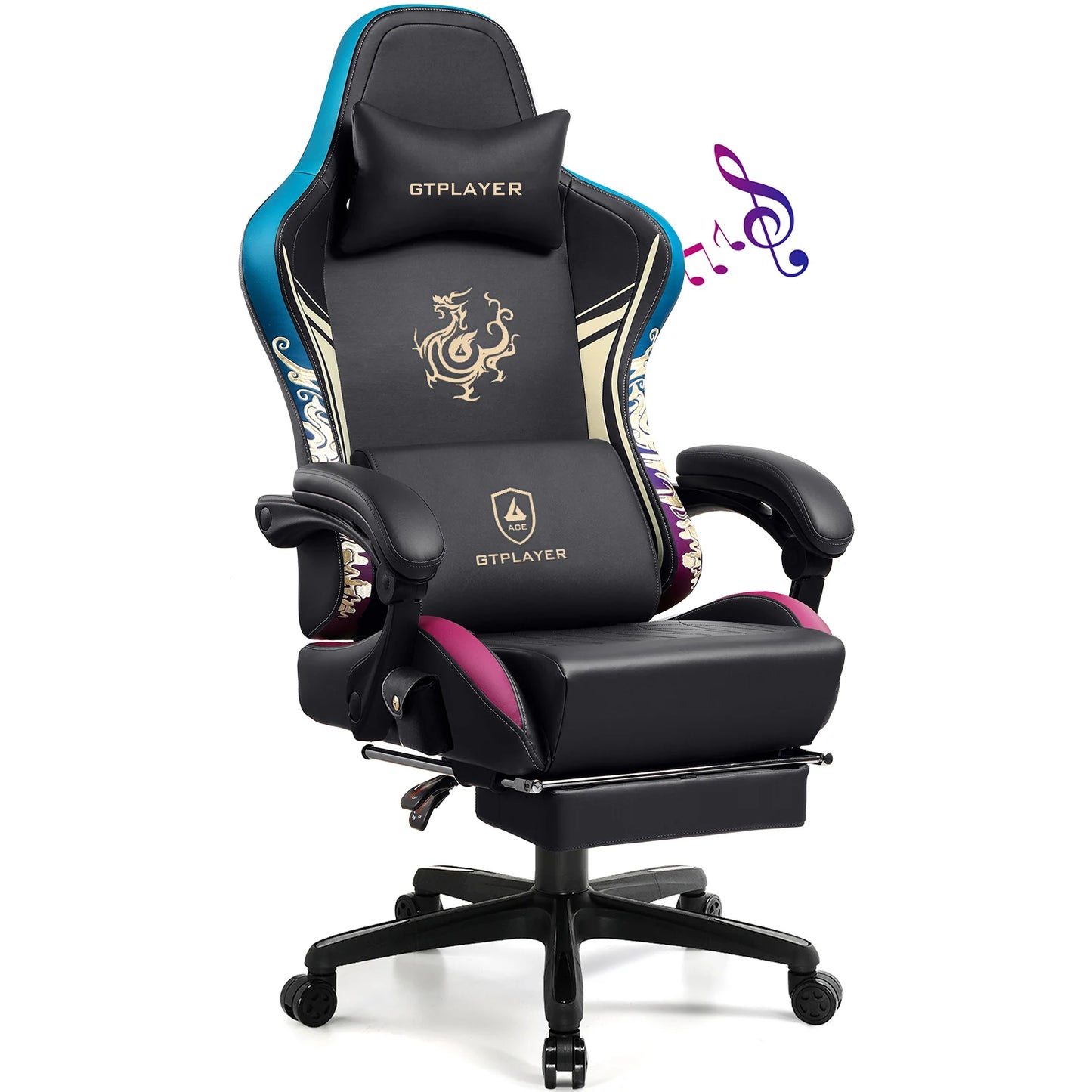 Altavoces GTPLAYER GTPLAYER Chair Speakers, · Sonido Gaming