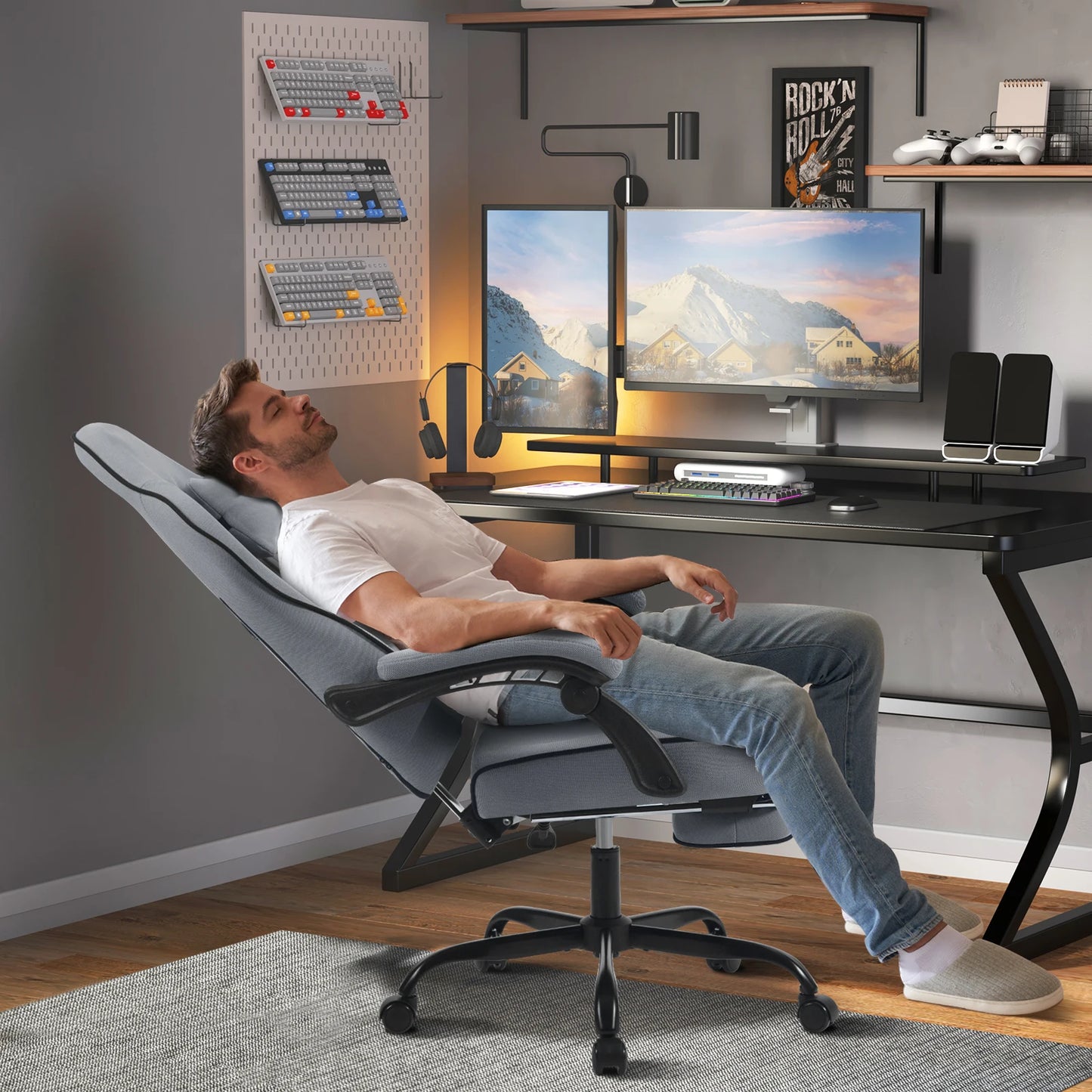 Silla Gaming WOLTU 49.5 cm · Setup Gamer