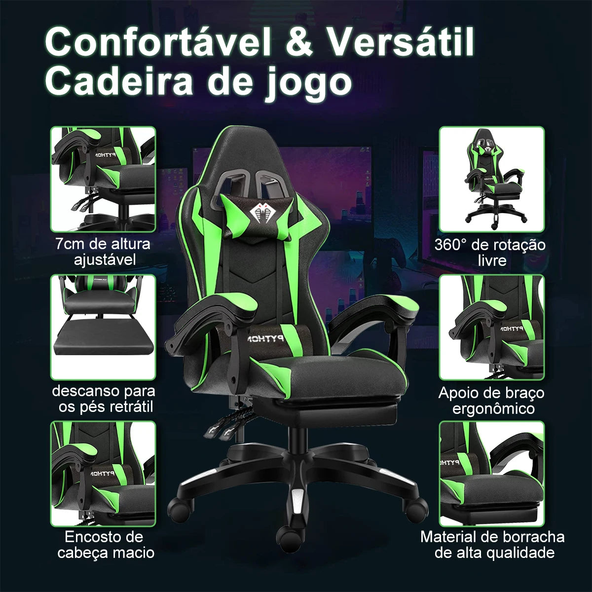 Silla Gaming · Setup Gamer