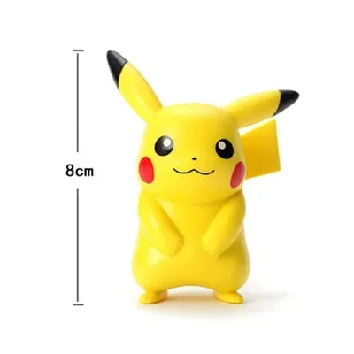 Figura cake topper Pikachu Psyduck Pokemon · Decoración Setup Gamer y Escritorio