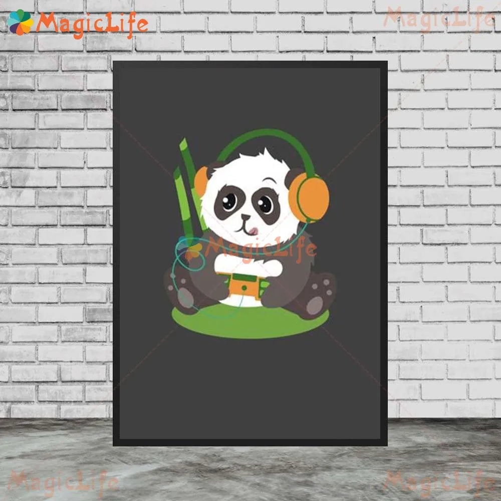 Poster Gaming Room Game Over · Decoración Setup Gamer y Escritorio
