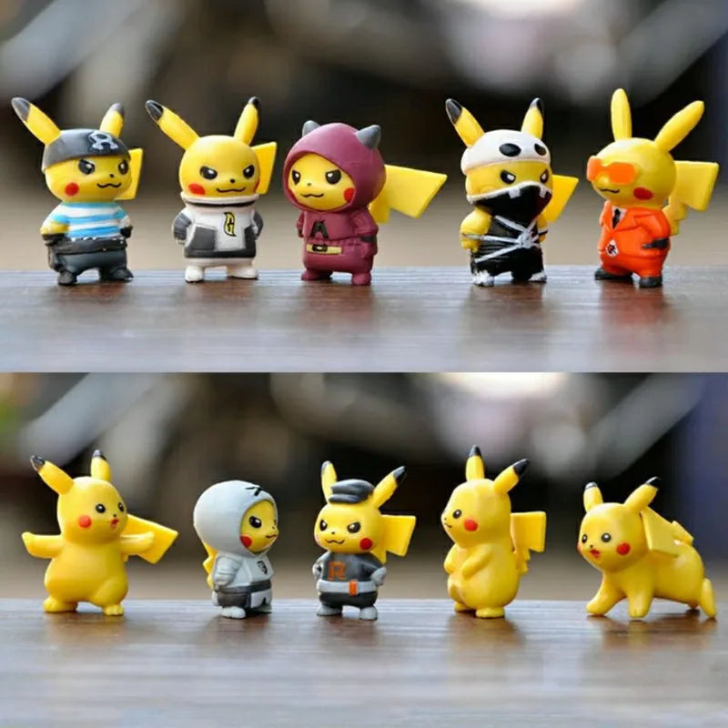 Figura movie dolls 4CM Pikachu Pokemon 4CM · Decoración Setup Gamer y Escritorio