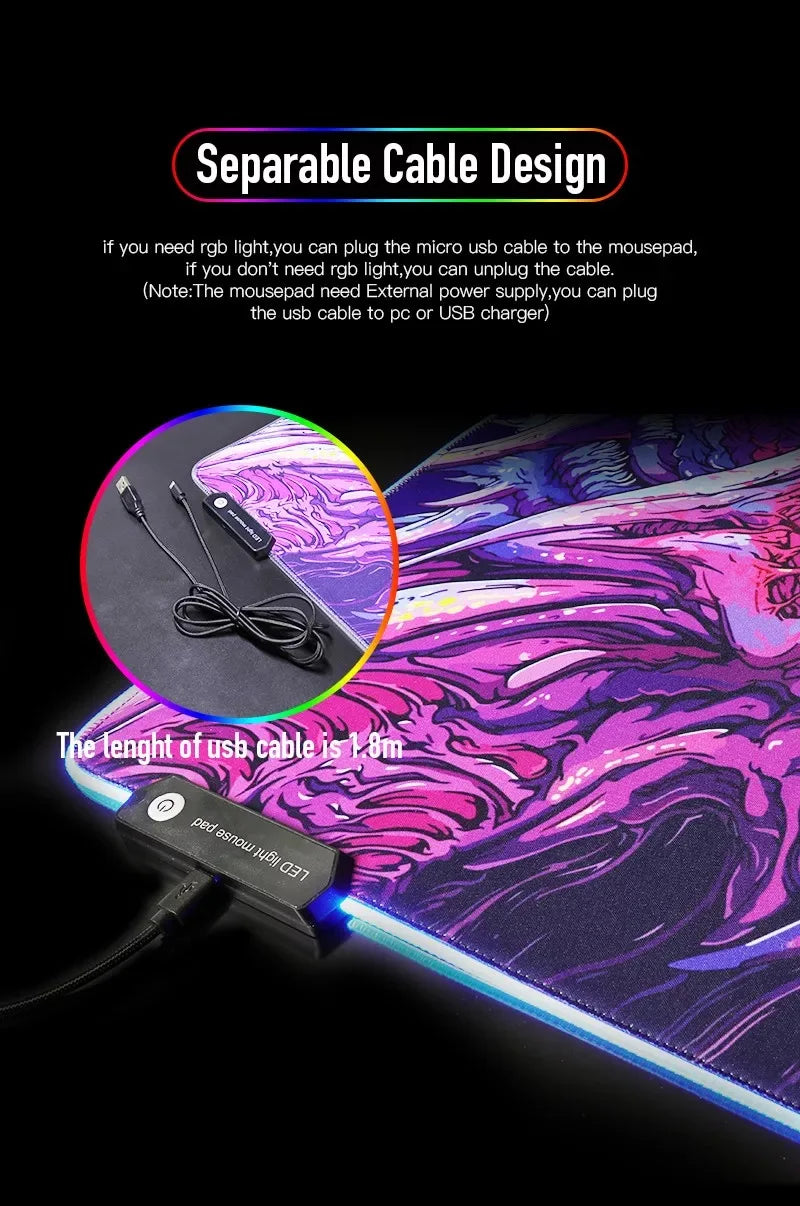 Alfombrilla Gaming XXL · Mouse Pad para Setup Gamer