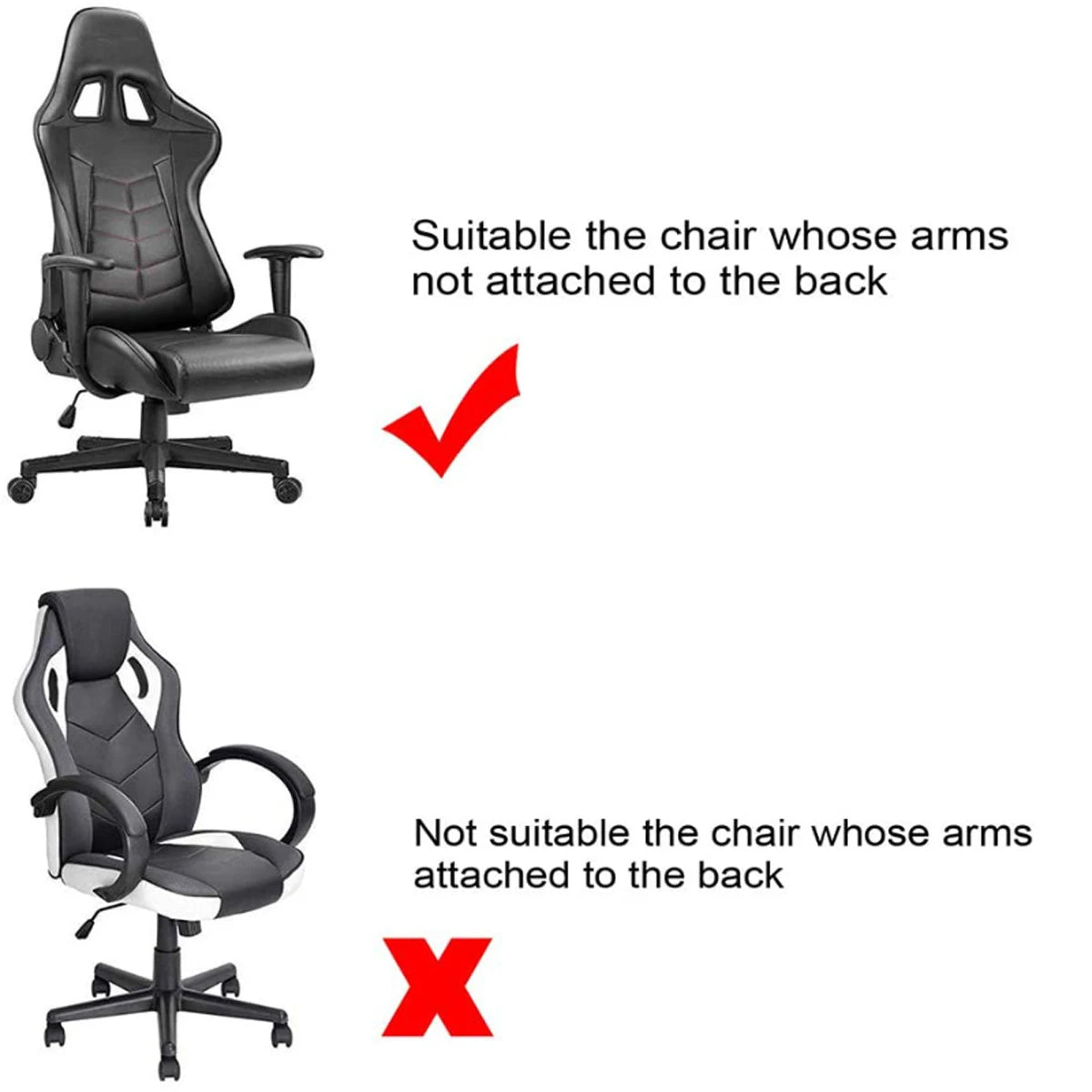 Funda Universal para Silla Gaming · 18 Colores Disponibles · Elástica Antimanchas