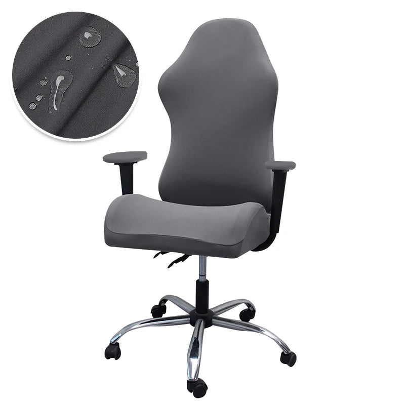 Funda Impermeable para Silla Gaming Negra · Tamaño Universal Reclinable
