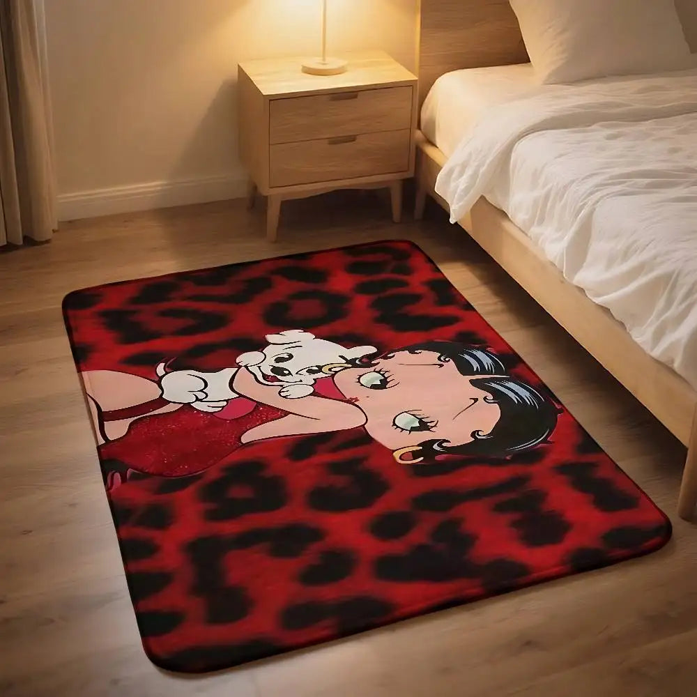 Alfombra Decorativa Sexy B-Betty--B-Boop-s Floor Mat · Decoración Setup Gamer y Es...