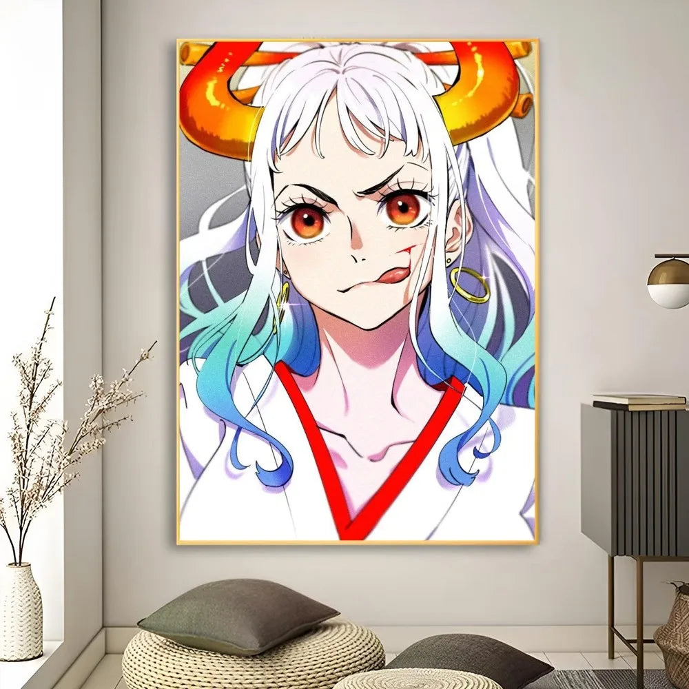 Poster Yamato onepiece Art Print · Decoración Setup Gamer y Escritorio