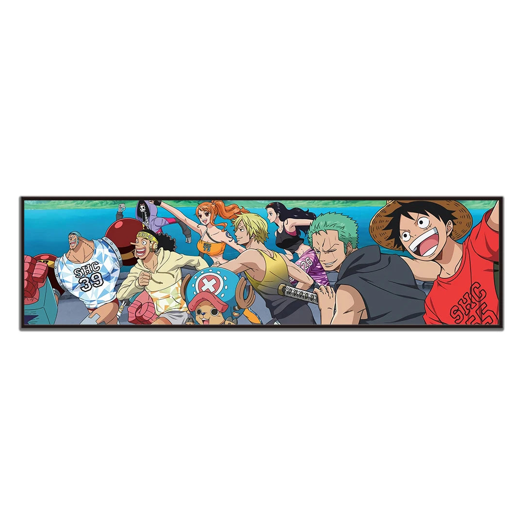Poster One Family Photo Hanging One Piece · Decoración Setup Gamer y Escritorio