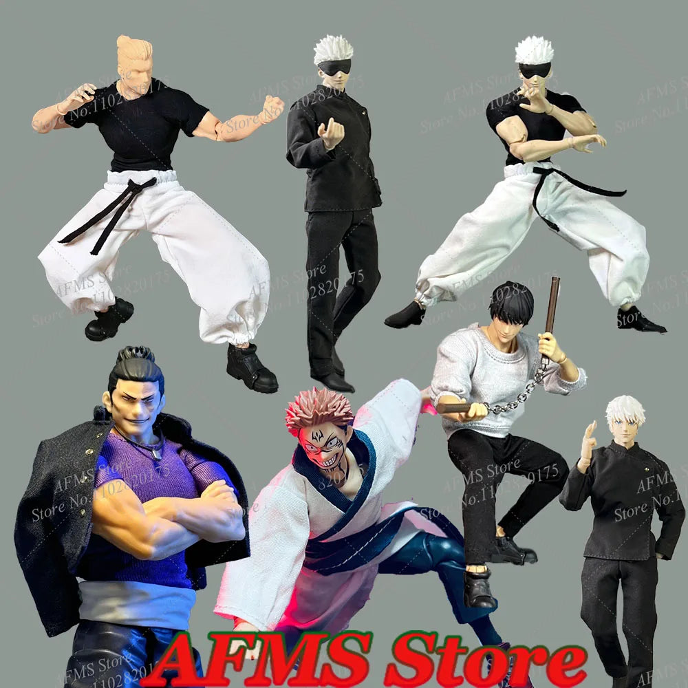 Figura 1/12 Scale Fushiguro Toji 6inch · Decoración Setup Gamer y Escritorio
