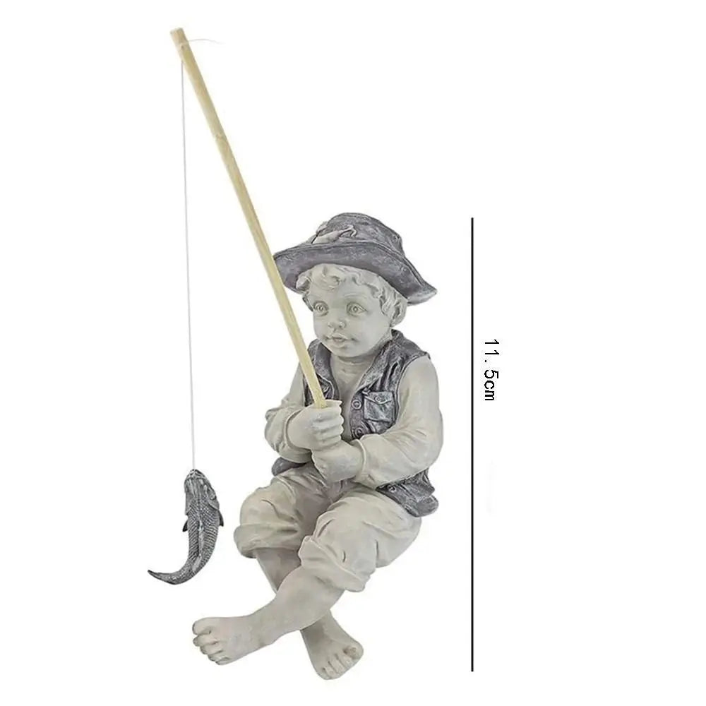 Figura Garden Ornaments Fisherman Removable 5.5 cm · Decoración Setup Gamer y Escr...