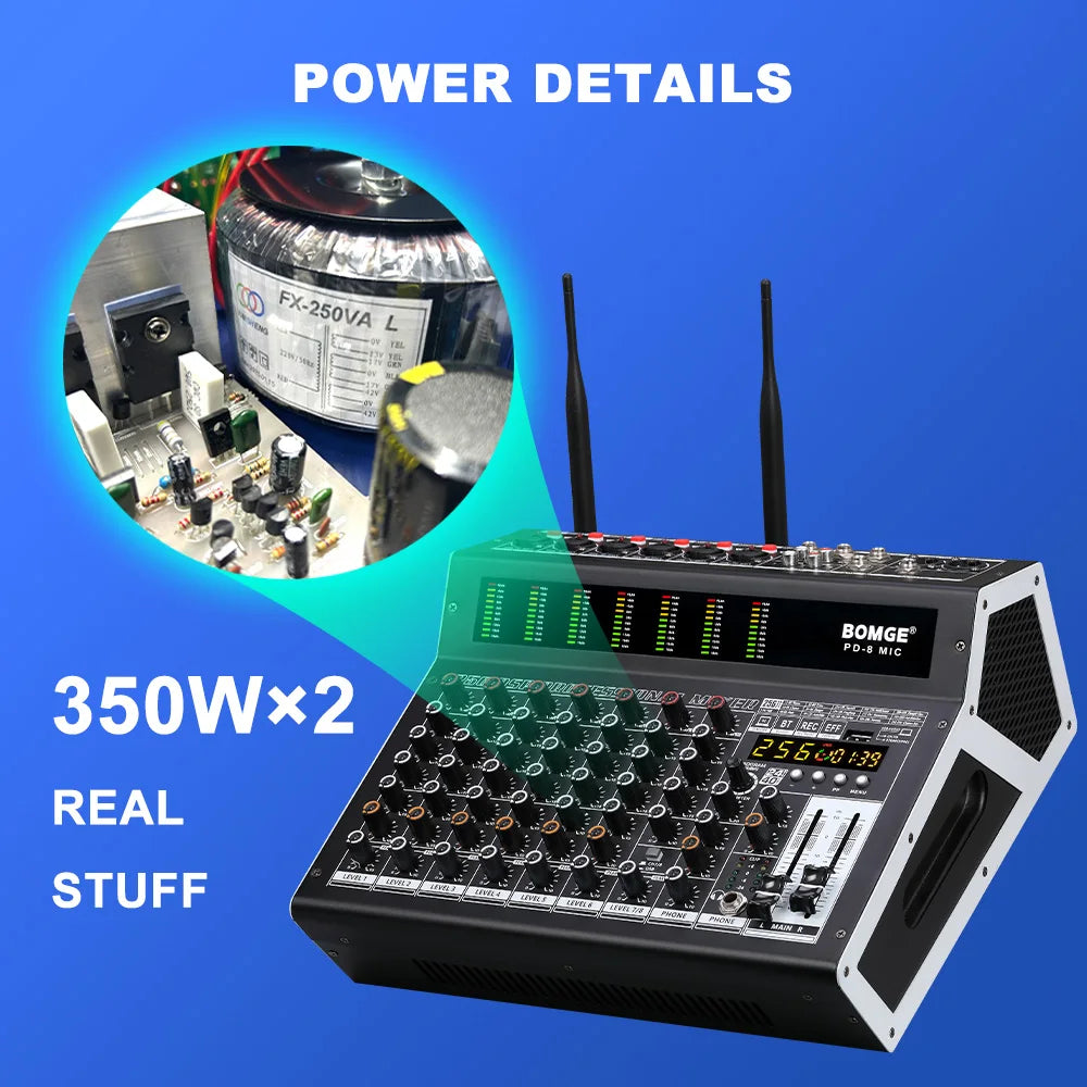 Micrófono mixer Channel 256DSP · Sonido Gaming
