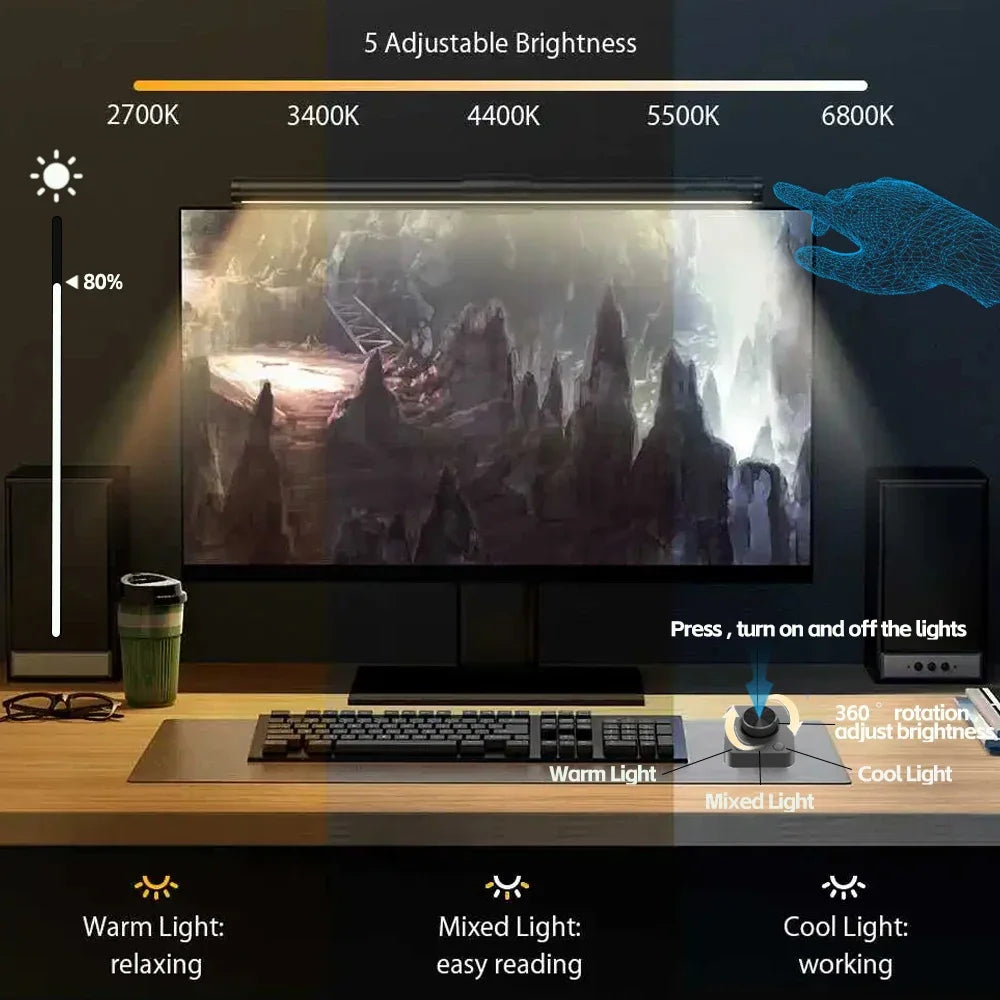 Monitor Gaming 44cm · Setup Gamer
