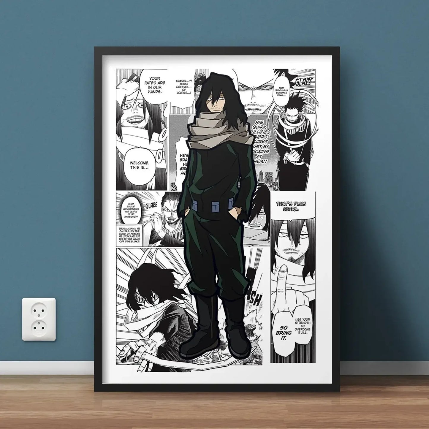 Poster Japan Posters Manga Canvas My Hero Academia · Decoración Setup Gamer y Escr...