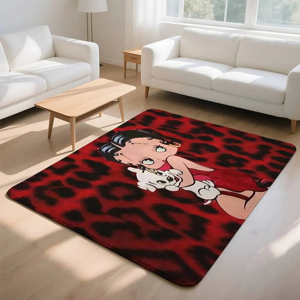 Alfombra Decorativa Sexy B-Betty--B-Boop-s Floor Mat · Decoración Setup Gamer y Es...