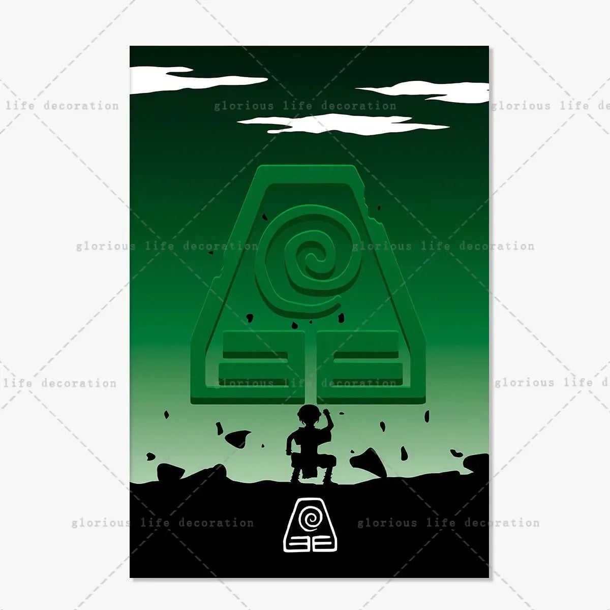 Poster Avatar The Last Airbender · Decoración Setup Gamer y Escritorio