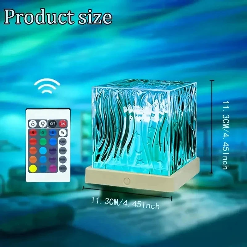 Lámpara LED Water Ripples Galaxy · Iluminación Setup Gaming 12CM