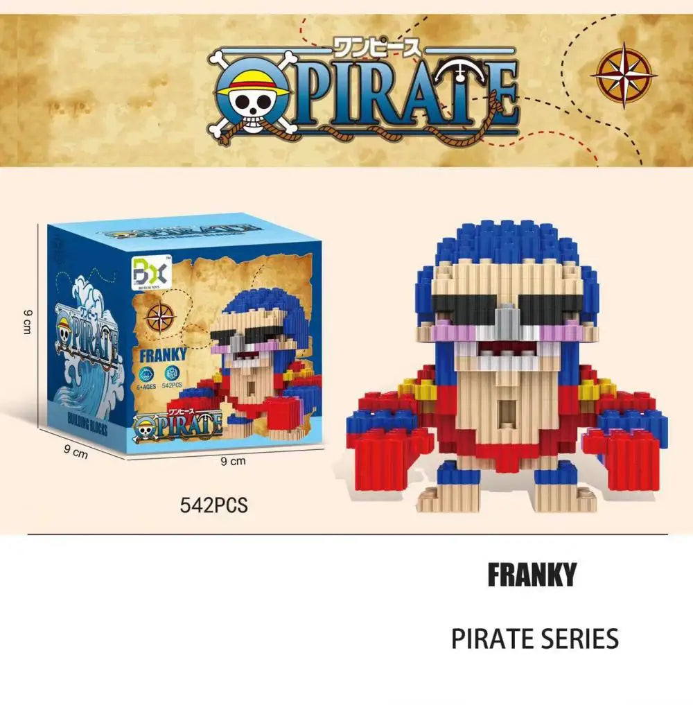Figura One Building Block Sanji One Piece · Decoración Setup Gamer y Escritorio