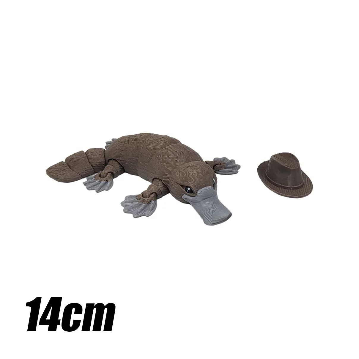 Figura Articulated Platypus Printed Multi-Joint · Decoración Setup Gamer y Escritorio
