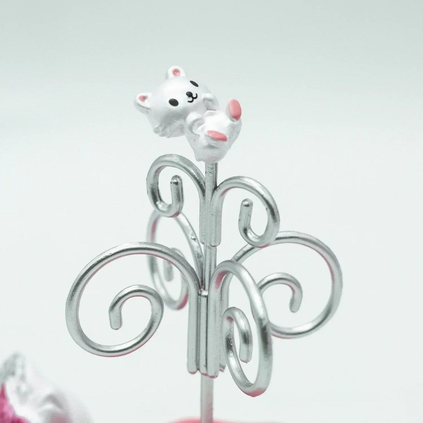 Figura Decorativa Hello Kitty con Espejo Joyero · Decoración Setup Gamer Kawaii