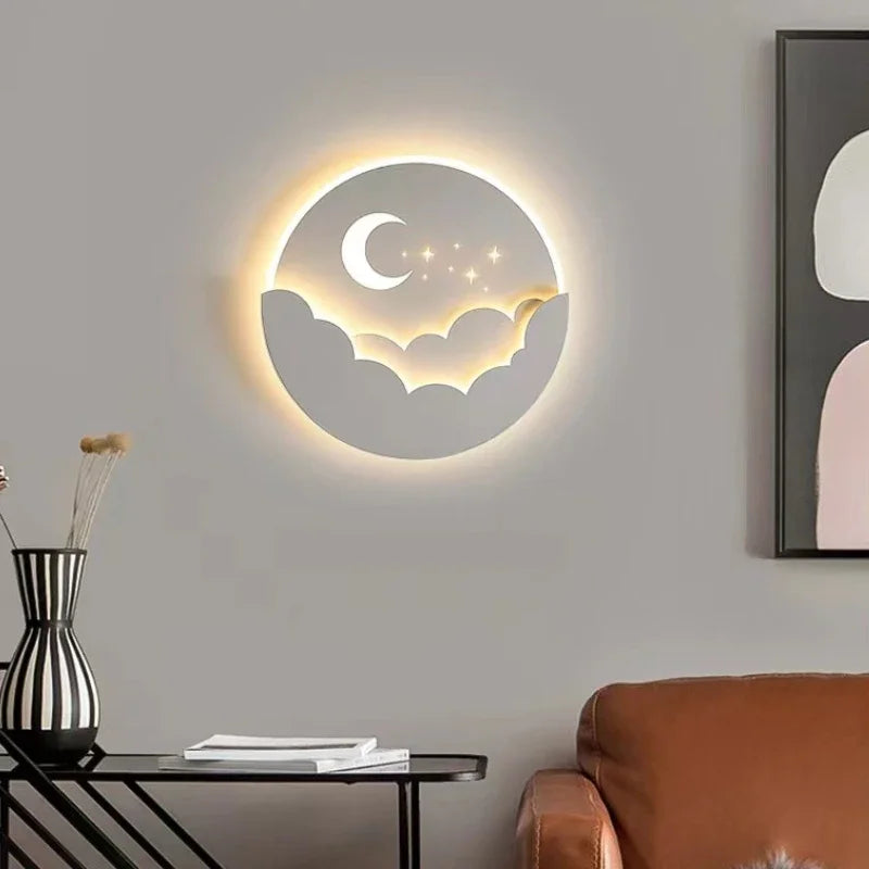 Lámpara LED Modern Sconce Interior · Iluminación Setup Gaming
