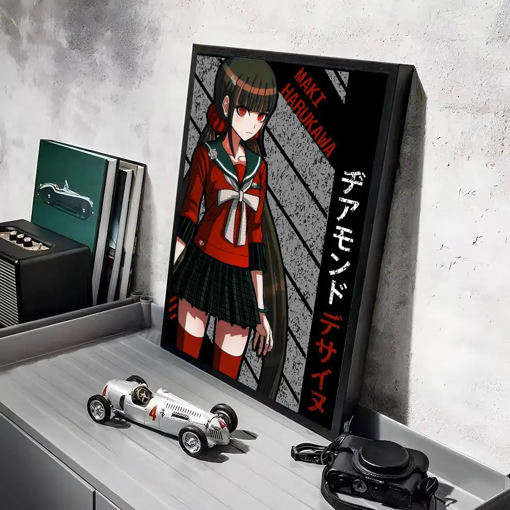 Poster Game D_DanganRonpaS Stickers Mural · Decoración Setup Gamer y Escritorio