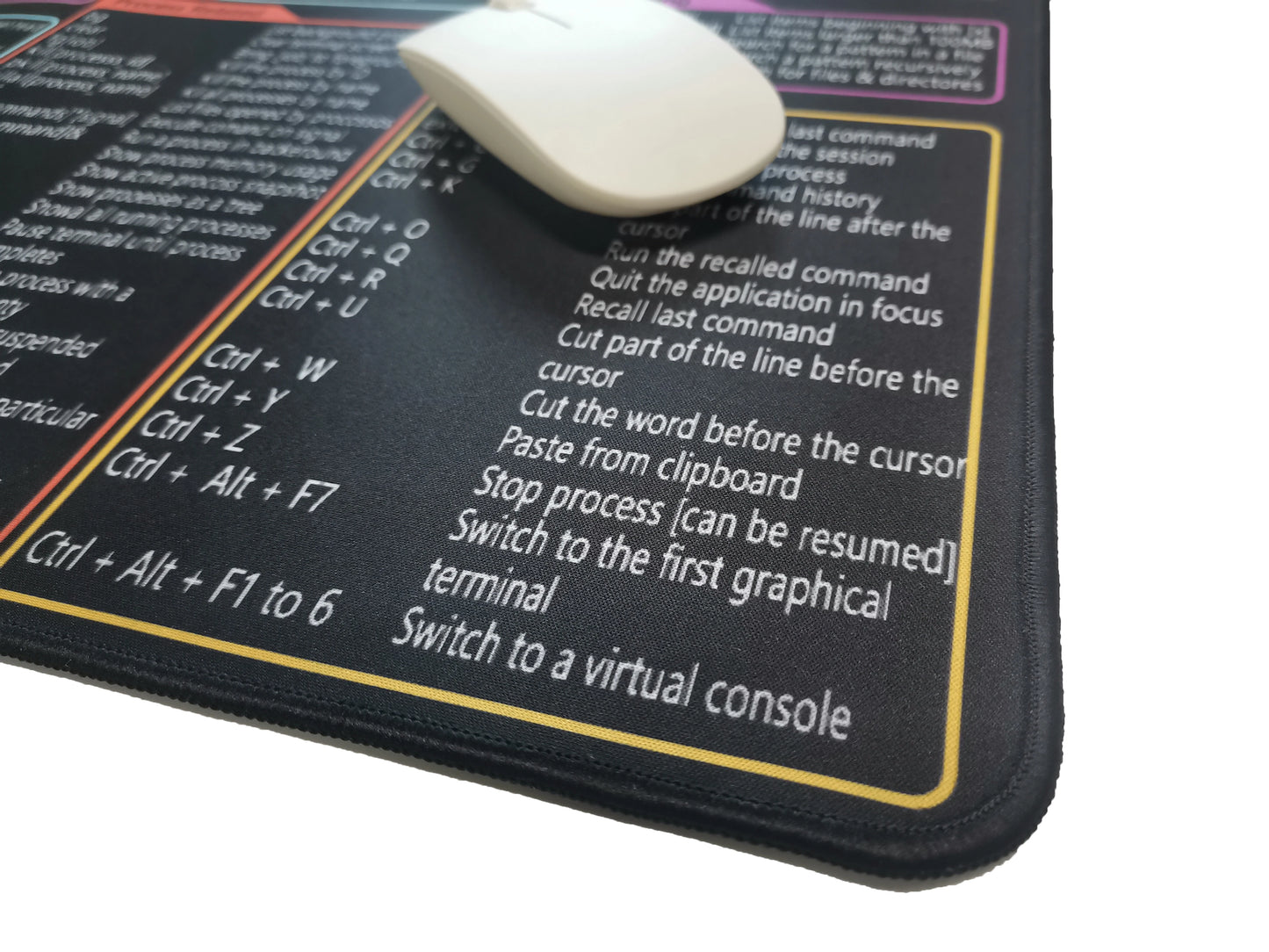 Alfombrilla Gaming XXL AUTODESK · Mouse Pad con Atajos para Programadores Setup Gamer