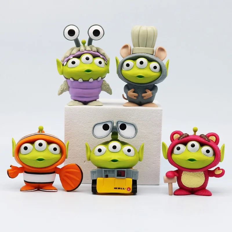 Figura Transformable Alien cosplay Creative 6.5cm · Decoración Setup Gamer y Escri...