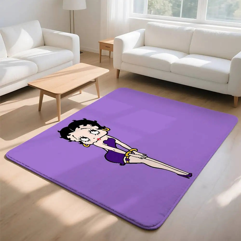 Alfombra Decorativa Sexy B-Betty--B-Boop-s Floor Mat · Decoración Setup Gamer y Es...
