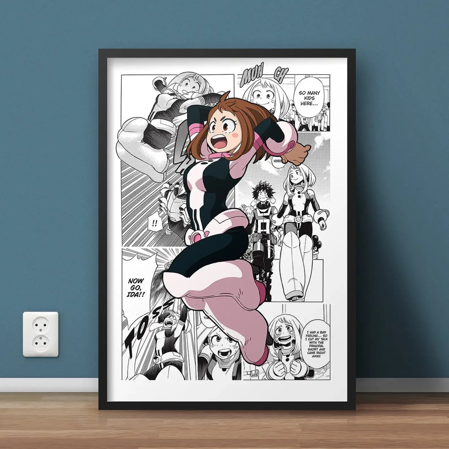 Poster Japan Posters Manga Canvas My Hero Academia · Decoración Setup Gamer y Escr...