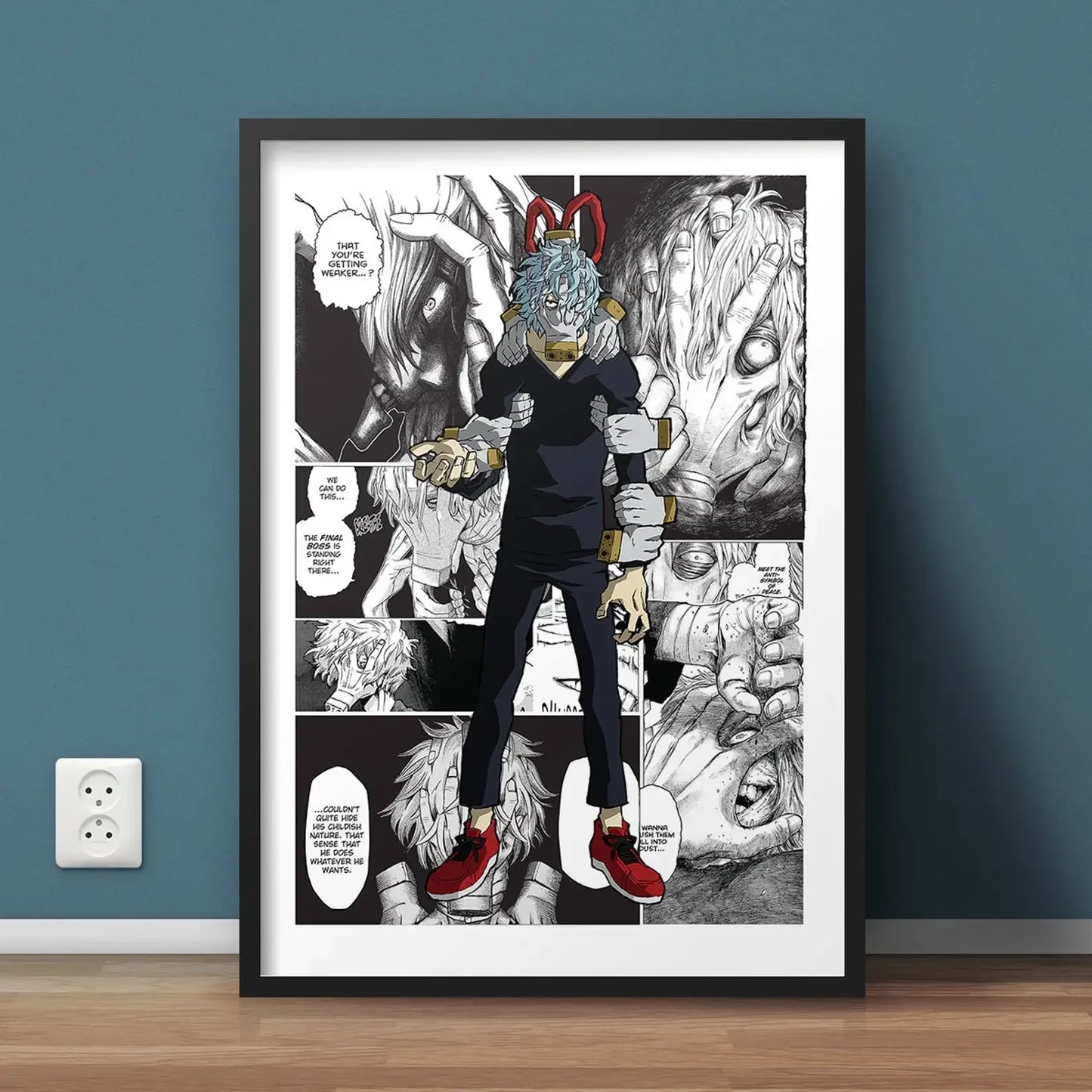 Poster Japan Posters Manga Canvas My Hero Academia · Decoración Setup Gamer y Escr...