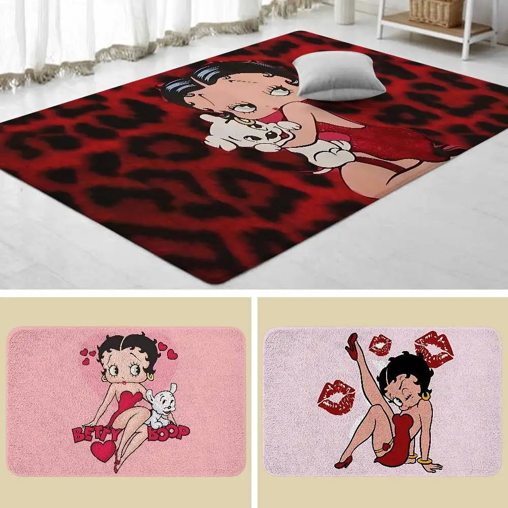 Alfombra Decorativa Sexy B-Betty--B-Boop-s Floor Mat · Decoración Setup Gamer y Es...