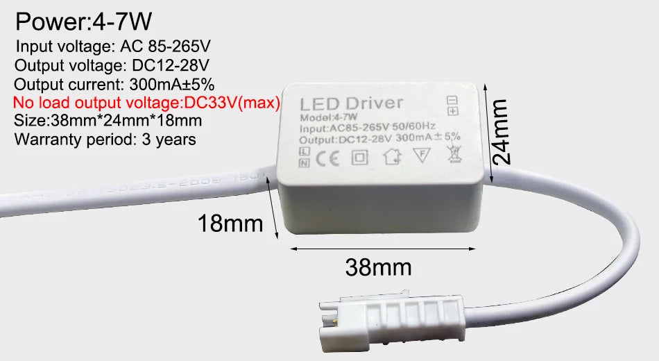 Iluminación LED Driver 300mA 1W · Iluminación Setup Gaming
