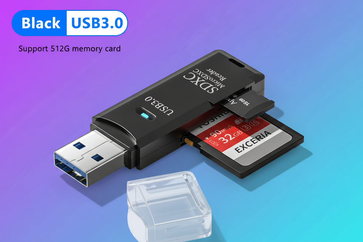 Adaptador USB para tarjetas de memoria