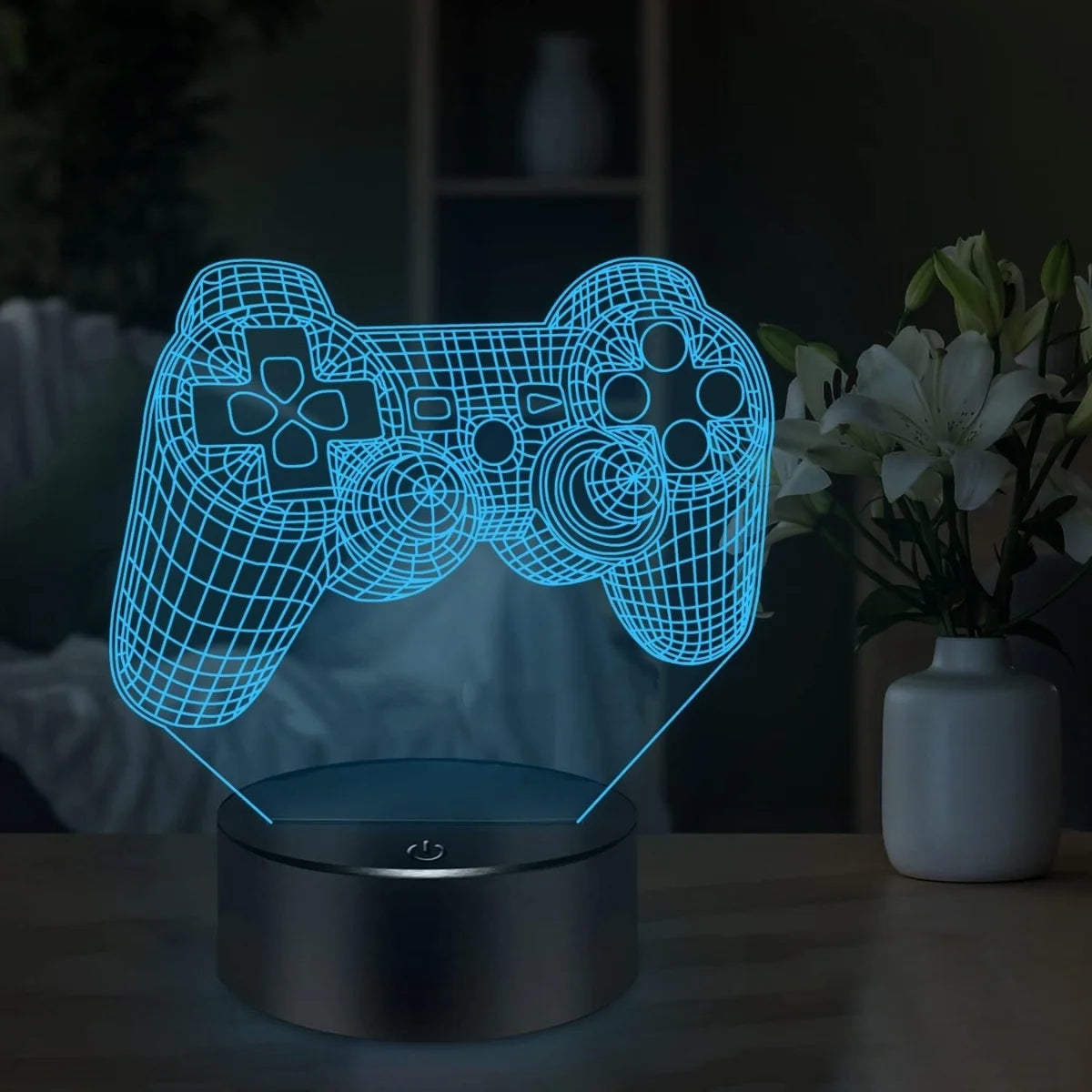 Lámpara LED modern game controller · Iluminación Setup Gaming