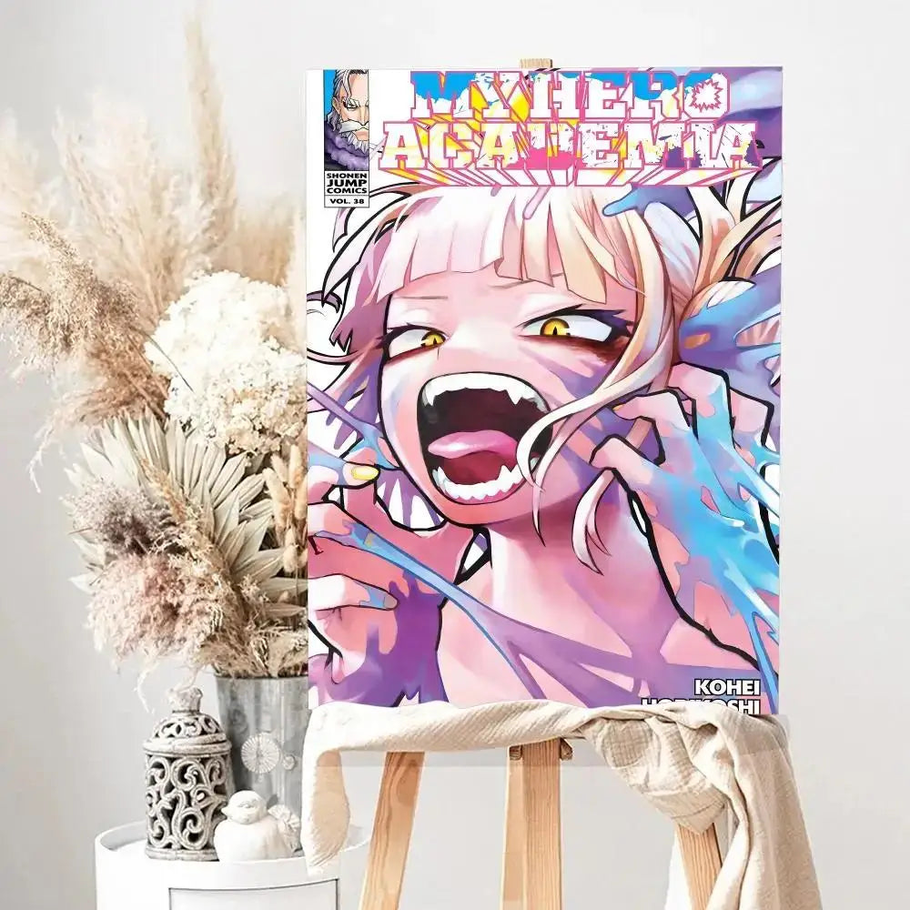 Poster HighQuality Canvas Gift My Hero Academia · Decoración Setup Gamer y Escritorio