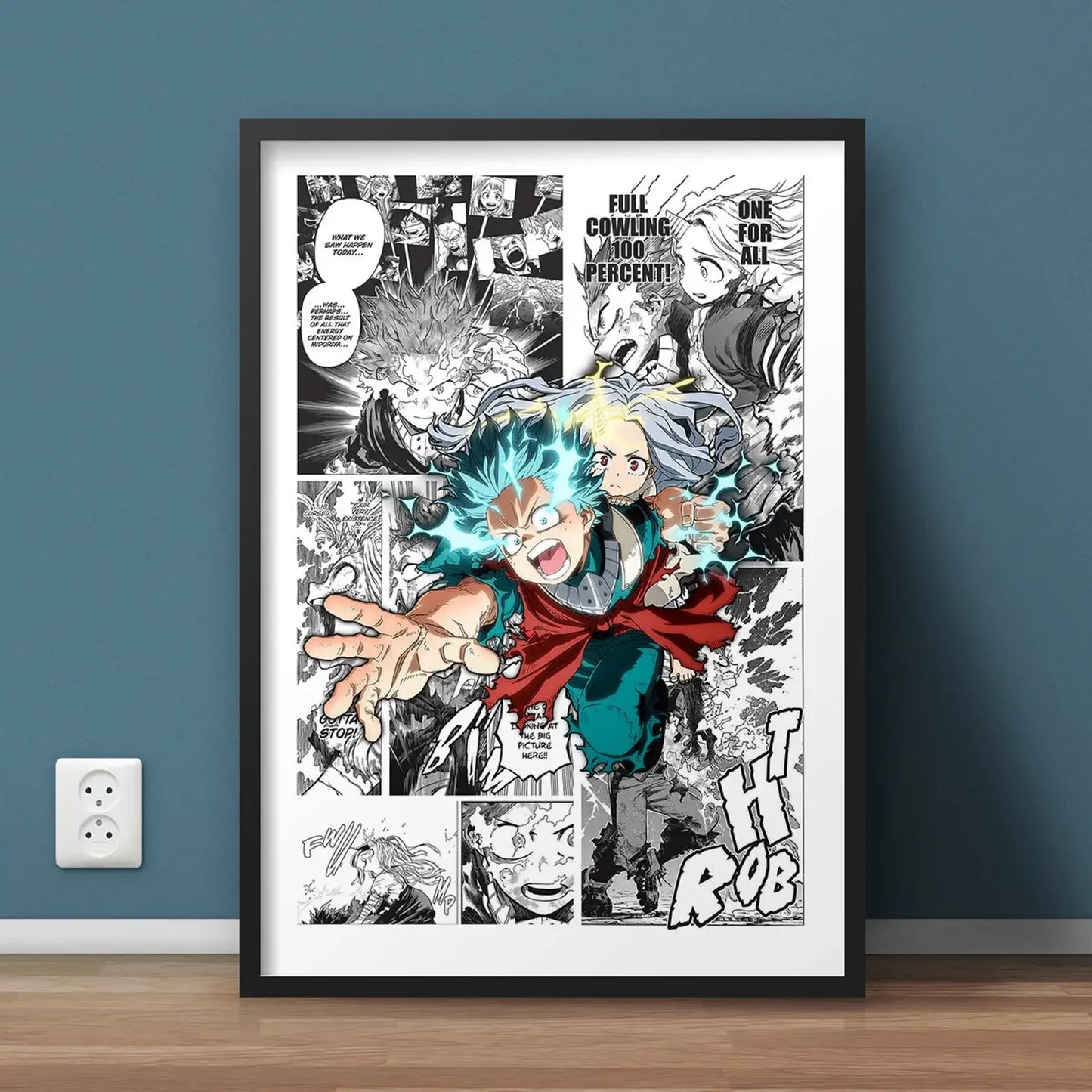 Poster Japan Posters Manga Canvas My Hero Academia · Decoración Setup Gamer y Escr...
