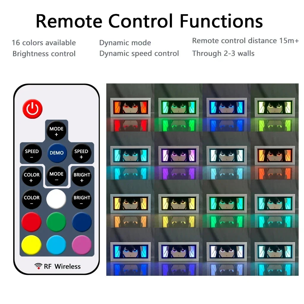 Lámpara LED Box Game Nightlight · Iluminación Setup Gaming