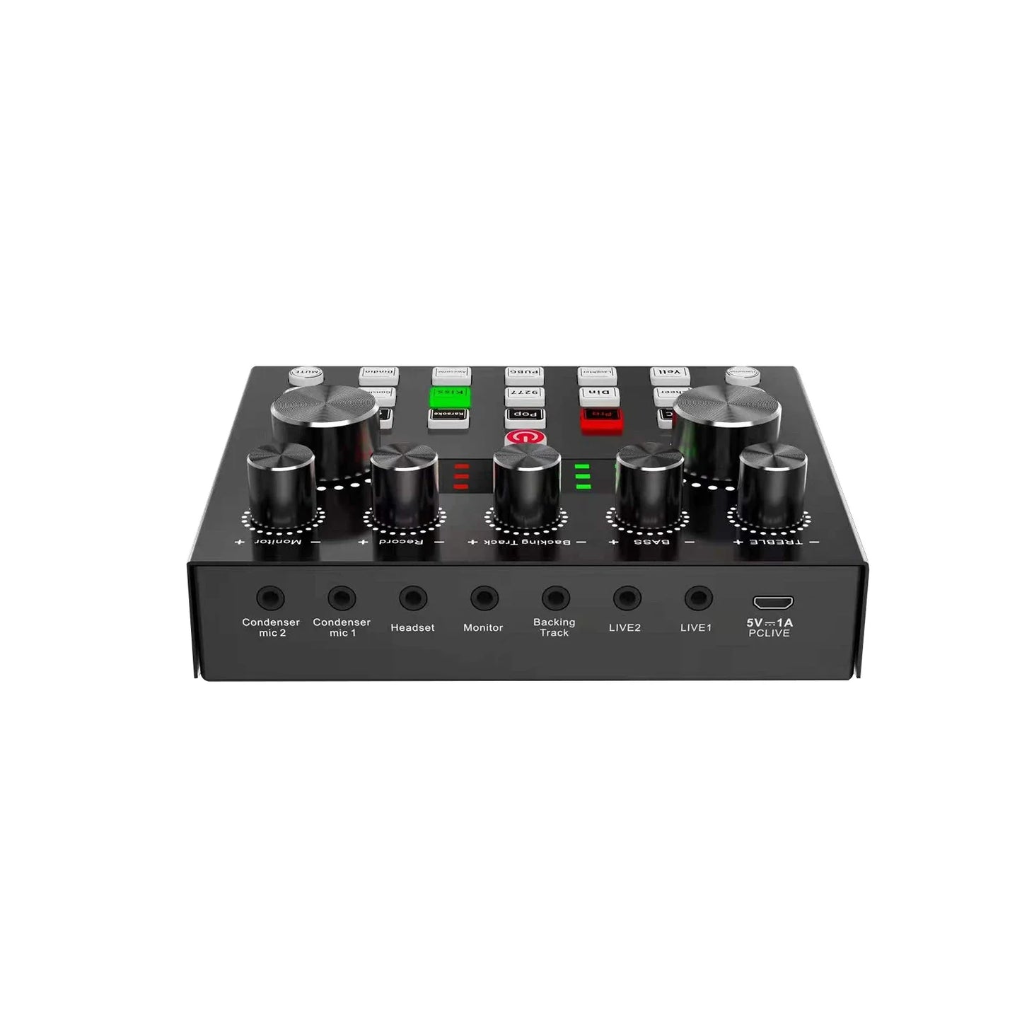 Interfaz de audio V8S para PC y móvil