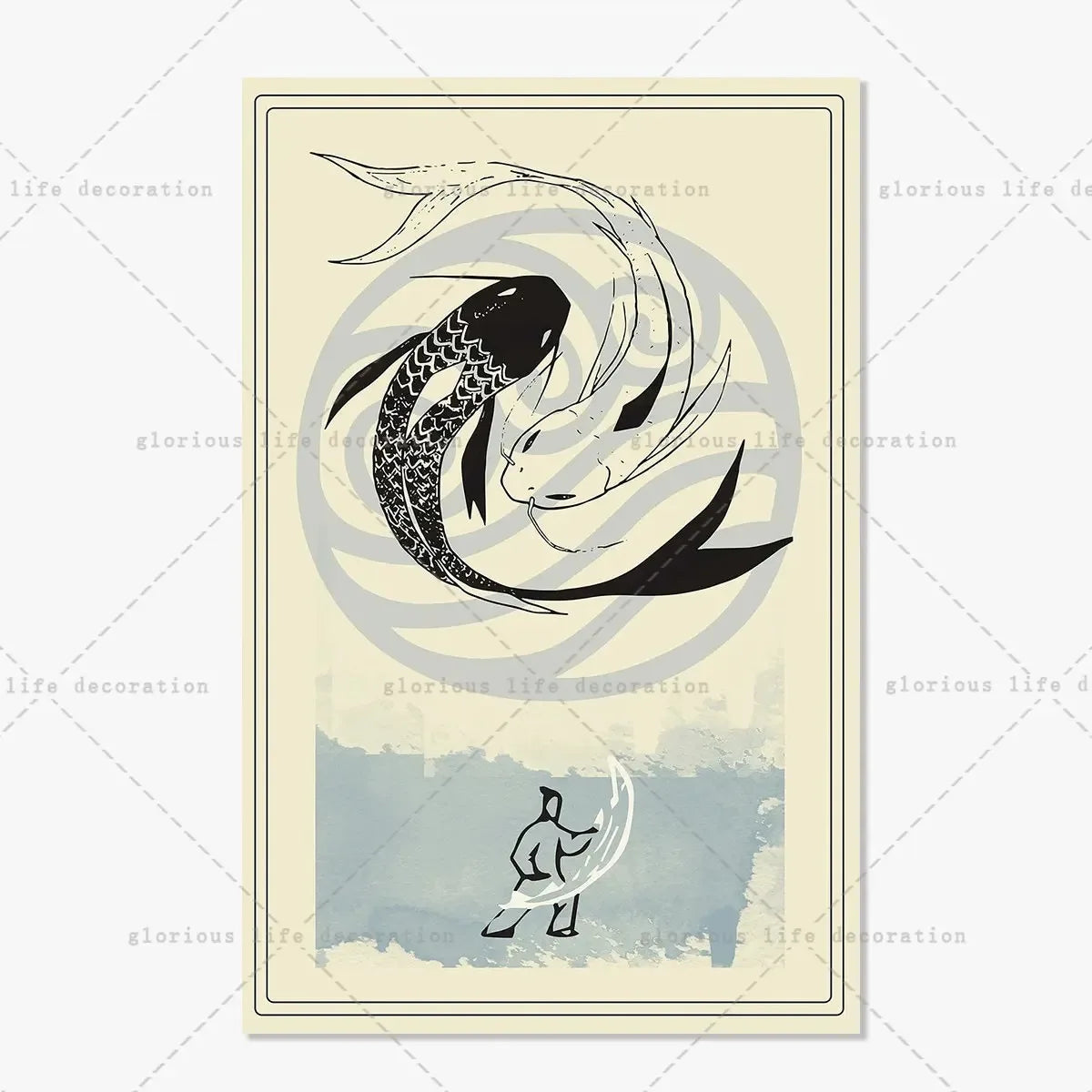 Poster Avatar The Last Airbender · Decoración Setup Gamer y Escritorio