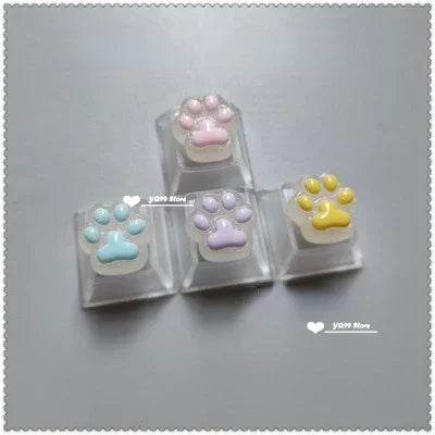 Keycaps Garra de Gato para Teclado Mecánico (4PCS)