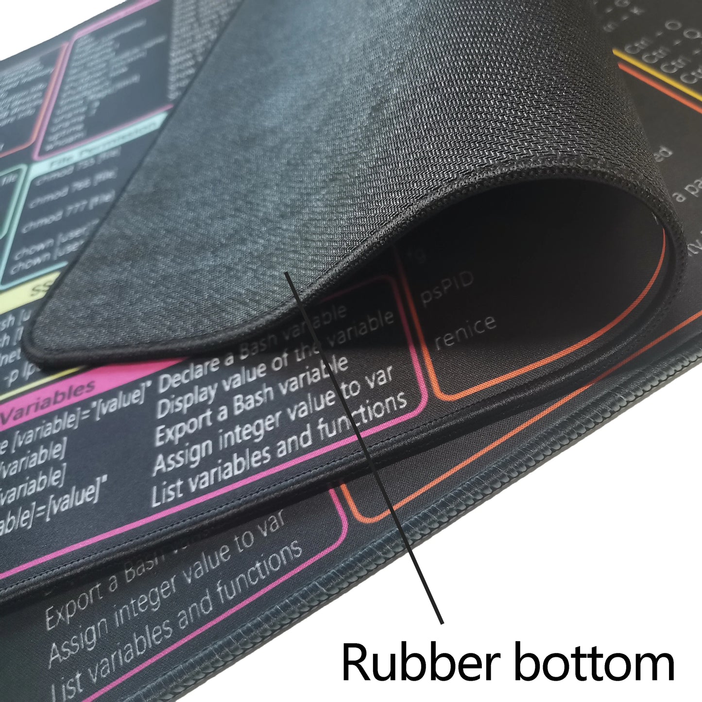 Alfombrilla Gaming XXL AUTODESK · Mouse Pad con Atajos para Programadores Setup Gamer