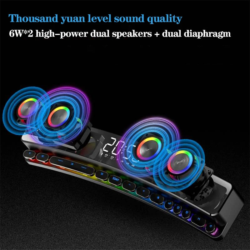 Subwoofer Speakers Bar AUX · Sonido Gaming