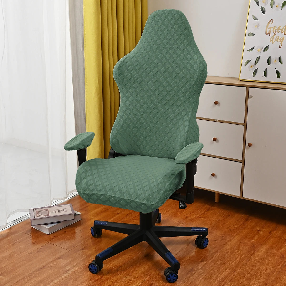 Funda Impermeable para Silla Gaming Negra · Tamaño Universal Reclinable