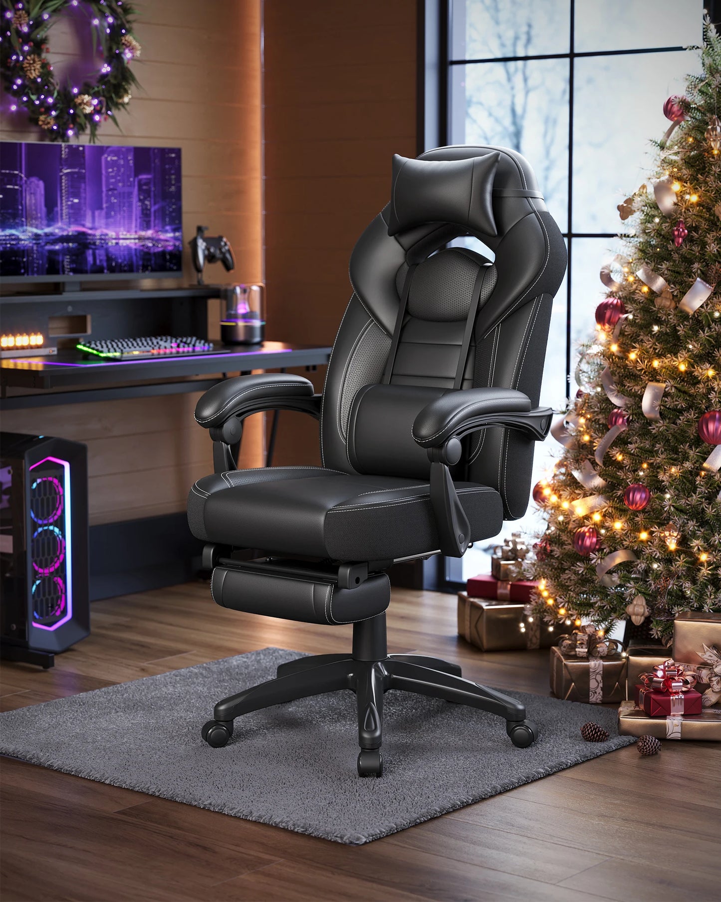 Silla Gaming SONGMICS 10 cm · Setup Gamer