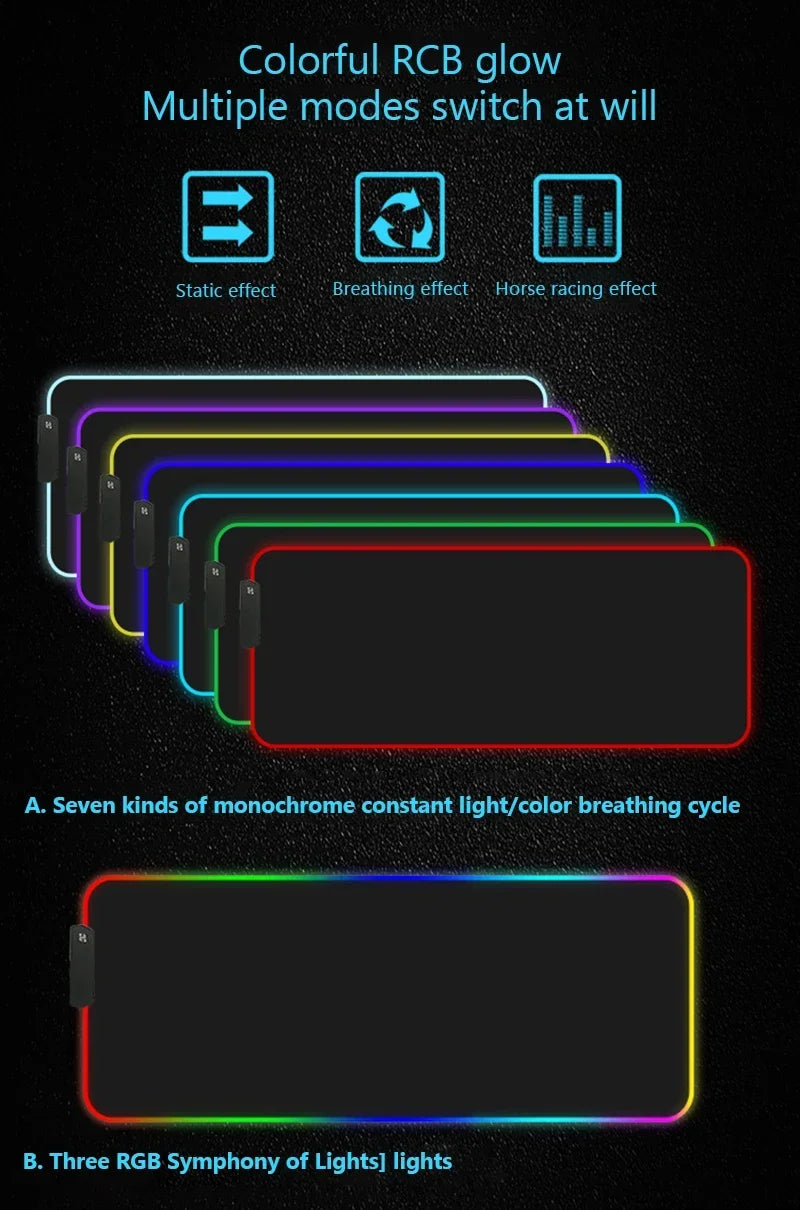 Alfombrilla Gaming XXL · Mouse Pad para Setup Gamer