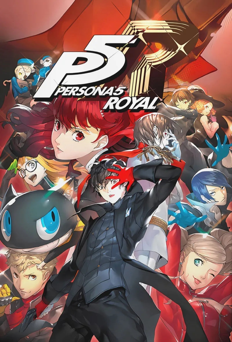 Poster Persona P5 Games Print · Decoración Setup Gamer y Escritorio