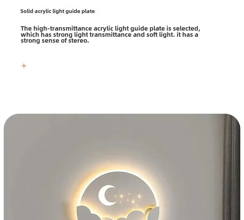 Lámpara LED Modern Sconce Interior · Iluminación Setup Gaming